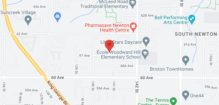 map of 14182 61 AVENUE